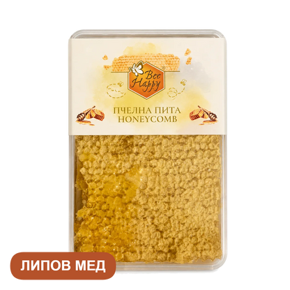 Липова пчелна пита 300 гр.